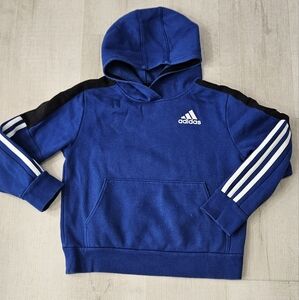 Adidas Hoodie Size 8 Kids Blue